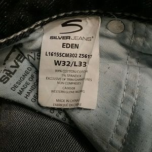 Silver Jeans Jeans - Silver Eden Bootcut Distressed Jeans Silver Jeans Jeans - Silver Eden Bootcut Distressed Jeans